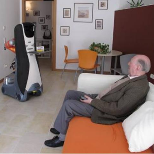 Le robot dans la maison de Stuttgart